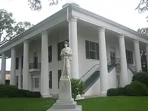 Claiborne Parish Courthouse in Homer, gelistet im NRHP Nr. 81000291