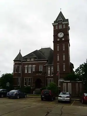 Clark County Courthouse (2014). Das 1899 errichtete Courthouse ist Dezember 1978 im NRHP eingetragen.