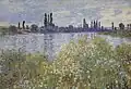 Claude Monet:Seineufer bei Vétheuil, 1880, National Gallery of Art, Washington D.C.