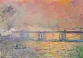 Monet: Charing Cross Bridge, W. 1548