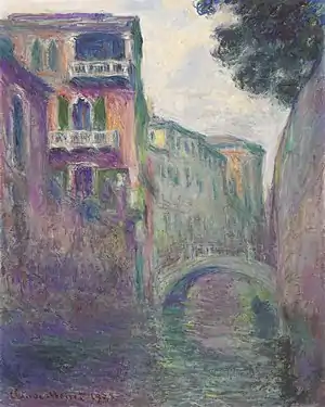 Der Rio della Salute (W 1761) (Claude Monet)