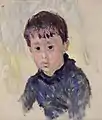 Claude Monet: Michel Monet mit blauem Pullover, 1883