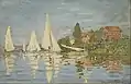 Claude Monet: Regatta in Argenteuil, 1872