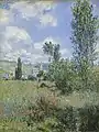 Claude Monet: Blick auf Vétheuil, 1880.Metropolitan Museum, New York