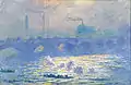 Waterloo Bridge, Sonne, 1899–1901,
