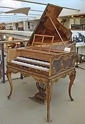 Pleyel-Cembalo (Paris 1889)Berlin, Musikinstrumentenmuseum
