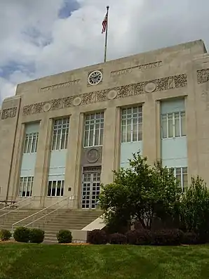 Das Clay County Courthouse in Liberty