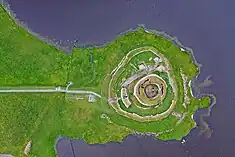 Clickhimin Broch von oben