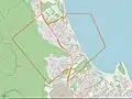 Karte von Clifton Beach
