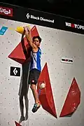Harada toppt einen Final-Boulder
