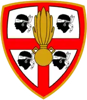 Wappen der Granatieri di Sardegna Brigade