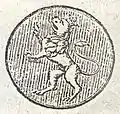 Wappen von Bulgarien laut Hristaki Pavlovich, 1844