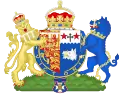 Wappen der Camilla, Duchess of Cornwall (in Gebrauch 2012–2022)