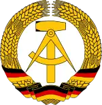 Provisorisches Staatswappen der DDR(28. Mai 1953 bis 26. September 1955)