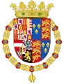 Wappen Philipp II.(König von England und Irland)1556–1558