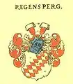Wappen der Familie aus Siebmachers Wappenbuch von 1605 (spiegelverkehrt)