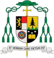 Wappen von Alois Schwarz als Bischof von Gurk-Klagenfurt
