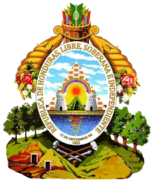 Wappen von Honduras