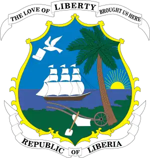 Wappen von Liberia