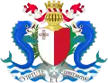 Das Wappen Maltas von 1964 bis 1975