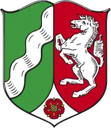 Wappen des Landes Nordrhein-Westfalen