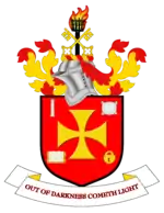 The coat of arms of Wolverhampton City Council