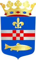Wappen der Gemeinde Zwartewaterland