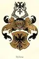 Wappen in Danmarks Adels Aarbog 1888