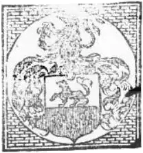 Das Wappen der Familie von Paris