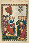 Burggraf von Regensburg im Codex Manesse