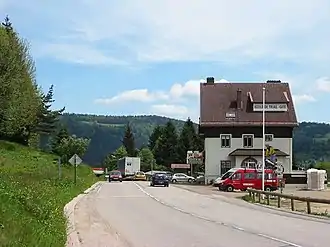 Passhöhe des Col de Grosse Pierre