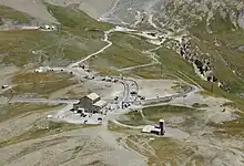 Blick auf die Passhöhe
