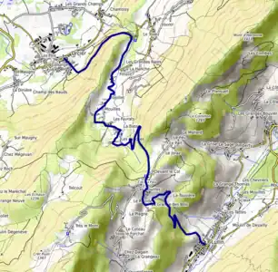 Col du Feu OSM