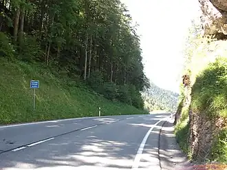 Passhöhe am Pierre Punex mit Hinweisschild