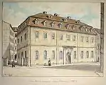 Das Gebäude des Juridicumsvon 1773 an der Schloßgasse (Hommel-Bau)