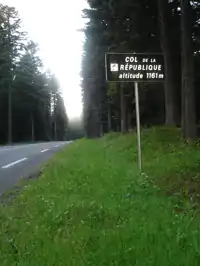 Der Col de la République