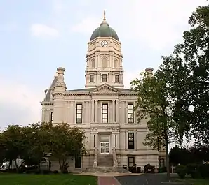 Whitley County Courthouse, gelistet im NRHP Nr. 79000029