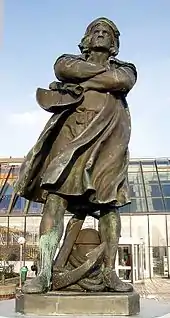 Kolumbus-Statue Bremerhaven