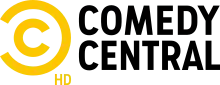 Das neue Comedy Central HD Logo seit 1. Januar 2019