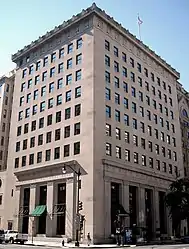 Commercial National Bank, Ansicht von Südosten