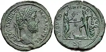 Sestertius des Commodus aus dem Jahr 192