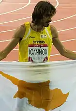 Der zehntplatzierte Kyriakos Ioannou