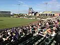 Blick vom Right sideline stand