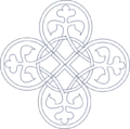 Ornament: unspezifisches Blumenrankwerk in Form eines Vierpasses