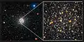 Studie des Zentrums mit dem Hubble-Weltraumteleskop