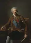 Élisabeth Vigée-Lebrun, Porträt der Comte de Vaudreuil, 1784