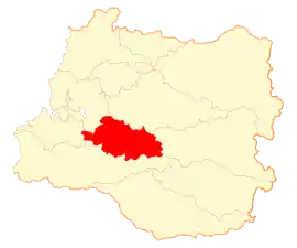 Lage von Paillaco in der Región de Los Ríos