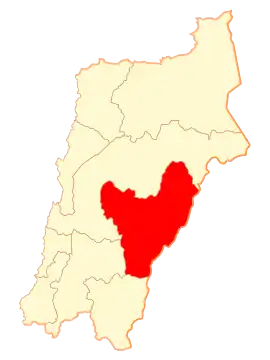 Lage der Gemeinde in der Región de Atacama
