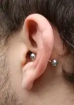 Inneres Conch-Piercing