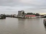 Mündung der Marne (von links) in die Seine